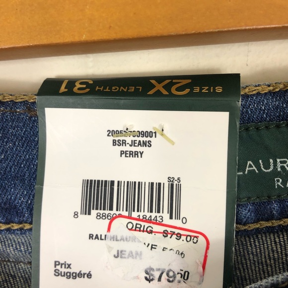 NWT Ralph Lauren Classic Straight Jeans Sz 2 - Picture 12 of 16